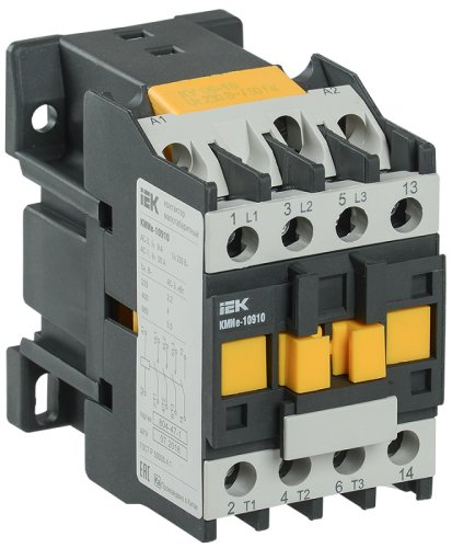 Контактор IEK КМИе-11810 3п 1НО 18А 110В тип АС3  картинка